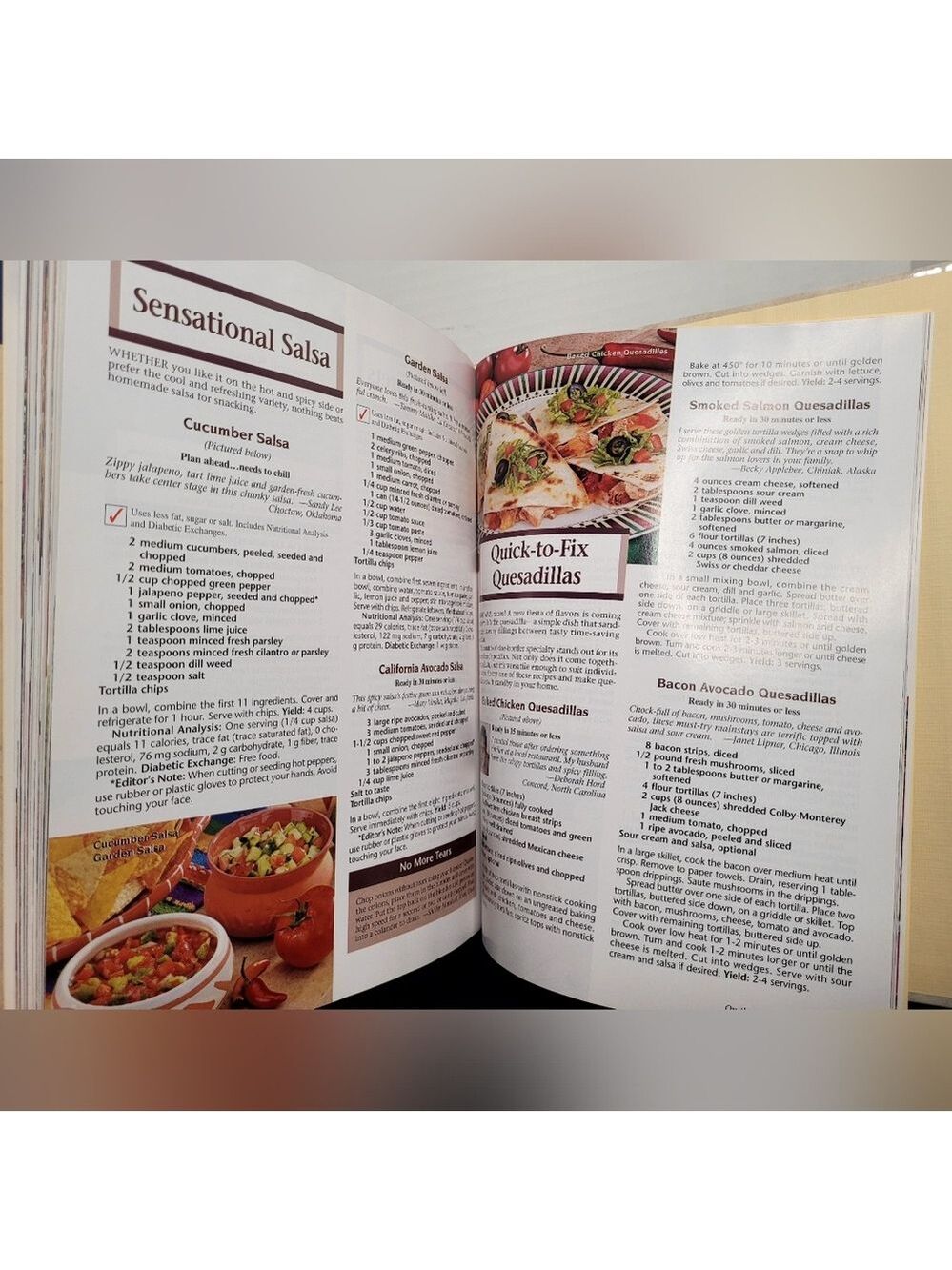 2003 Taste Of Home's Quick Cooking Annual Recipes Hardcover Cookbook - Picture 11 of 11
